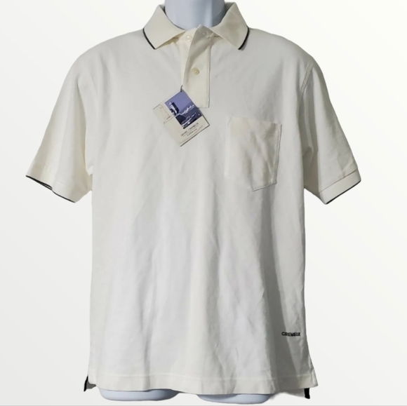 Daniel Cremieux White Polo Shirt - Picture 1 of 7